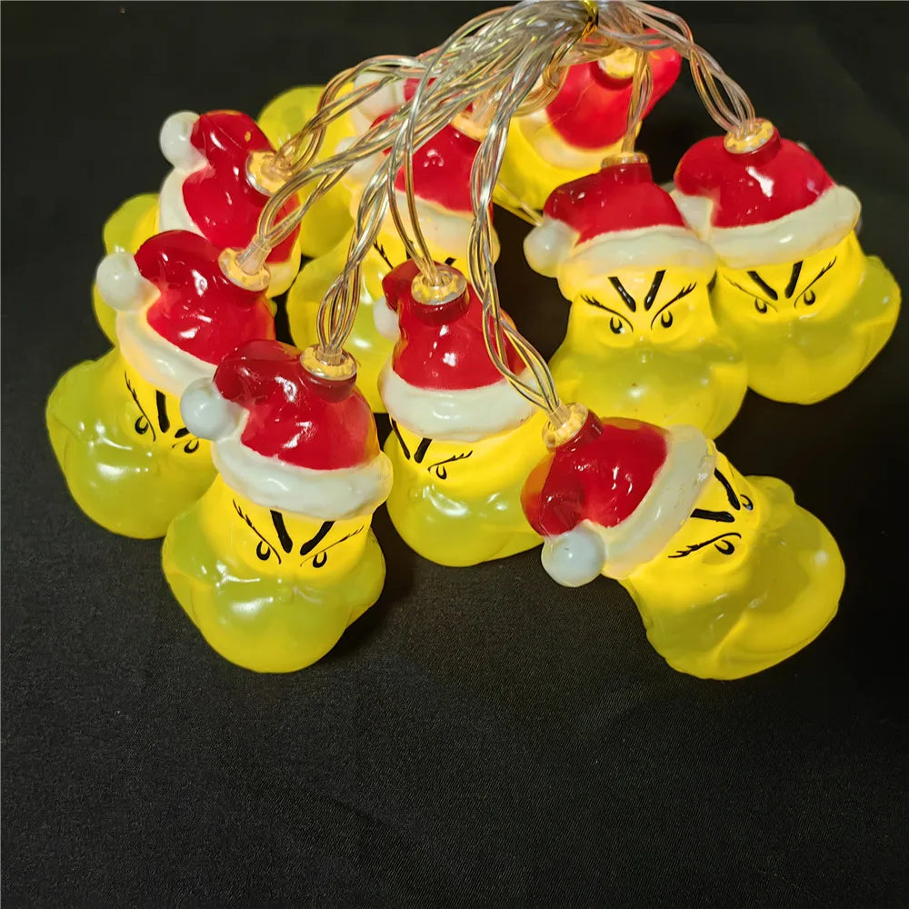 Christmas LED Lights String Lights Decorations for Tree Home Garden Indoor Outdoor Beads Halloween Day Holiday Decorations