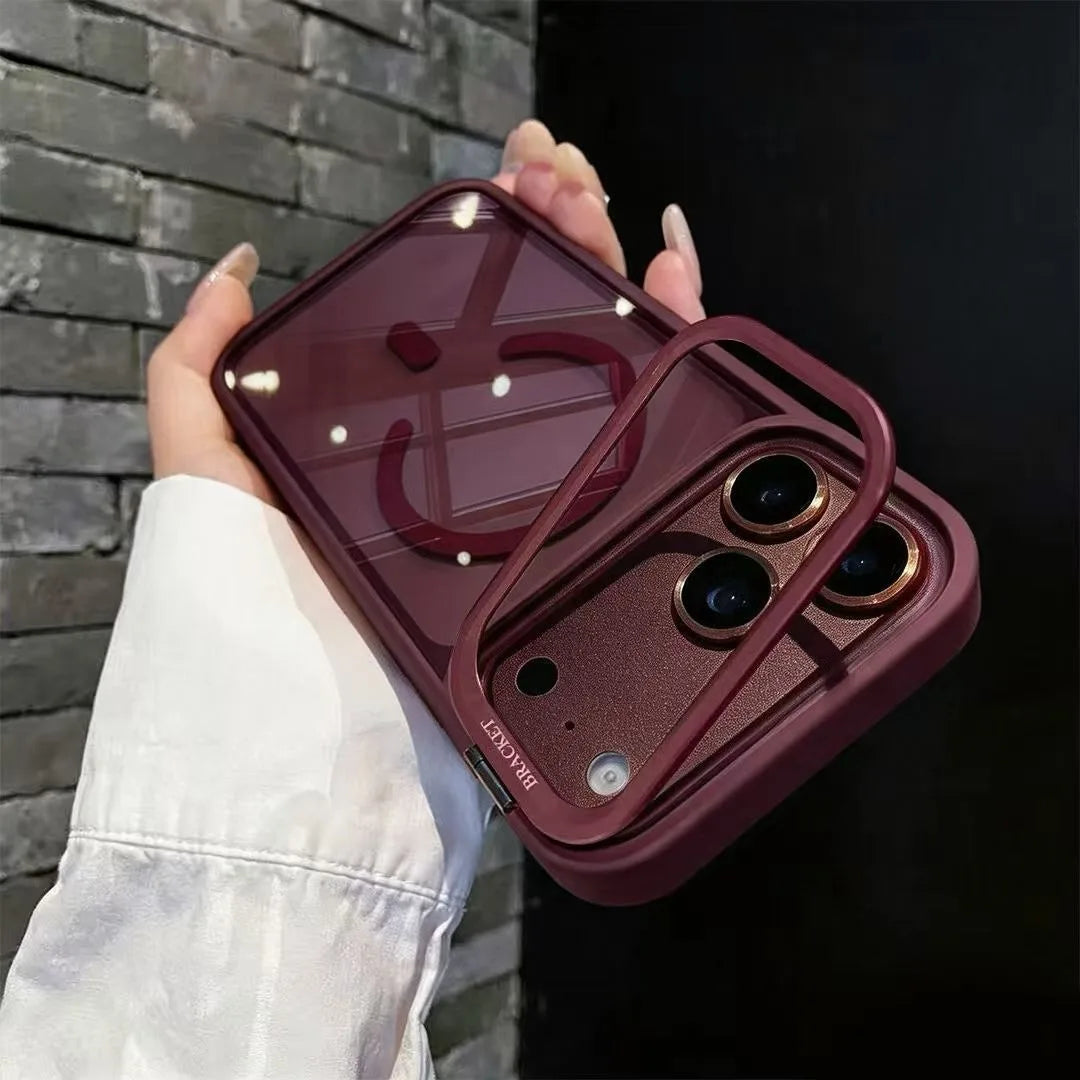 Camera Bracket for Magsafe Case for iPhone 17 18 Pro Max Wrist Strap Lens Film Cover for iPhone 16 15 14 18Pro 11 12 13 Pro Max