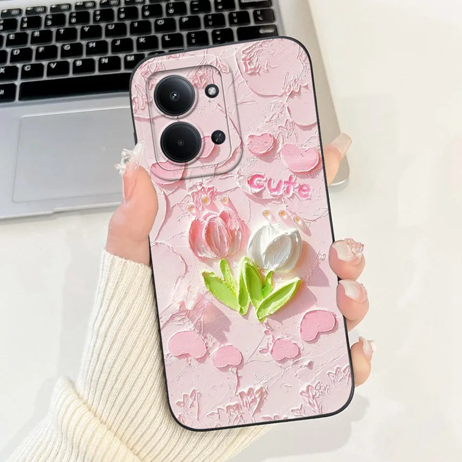 For Xiaomi Redmi 15C 5G Case 15C 4G Europe Cartoons Painted Proective Cover Soft Silicone Phone Case For Redmi15C 15 C Fundas