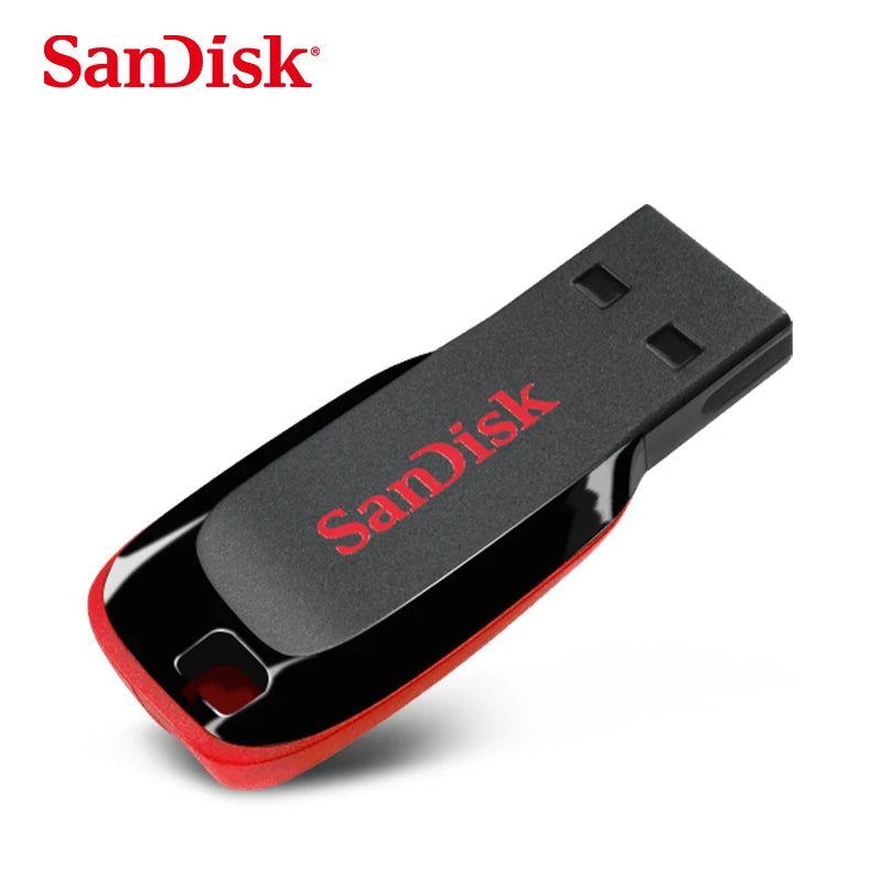 SanDisk CZ50 USB 2.0 Flash Drive 128GB 64GB 32GB U Disk 16GB USB2.0 Mini Pen Drive Usb Memories Flash USB Stick for Computer