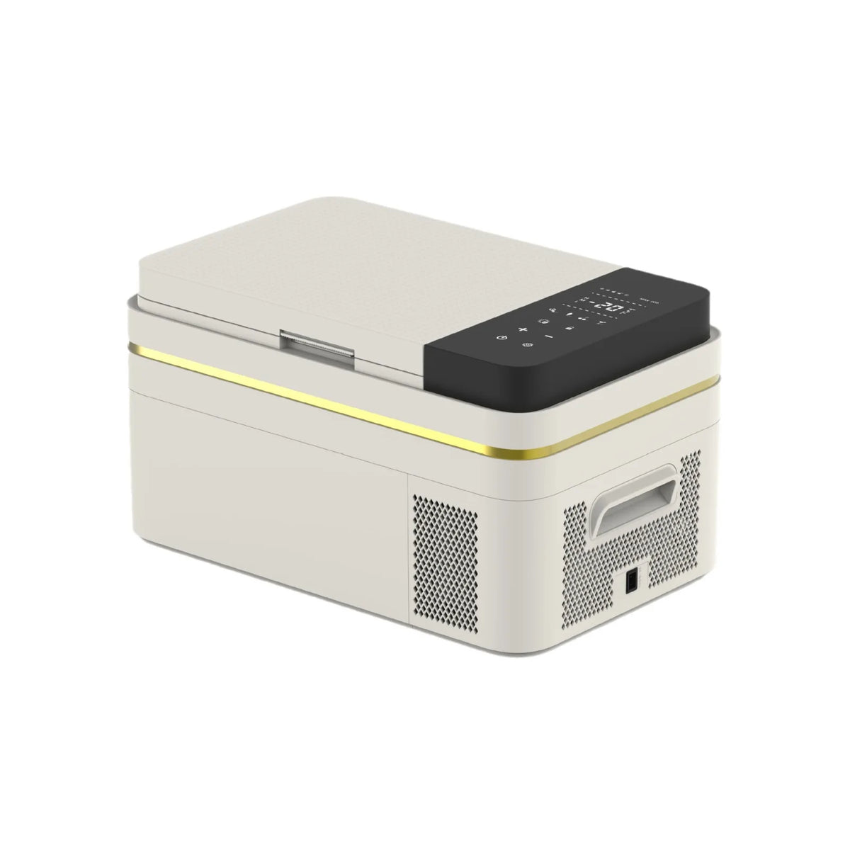 12V/24V Portable Car Refrigerator - Compressor Cooling & Freezing, 30L Mini Fridge for Outdoor/Truck/Home, Dual-Power Energy