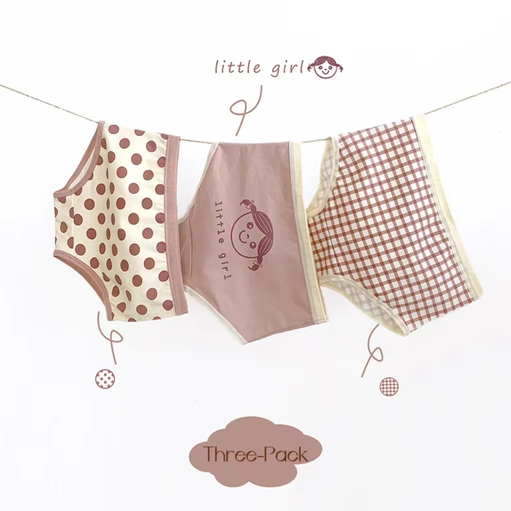 Girls' Panties Baby Cotton Shorts Quality Flat Triangle Quad Medium And Large Kids' Panties Baby Kids' Panties Children's Pantie