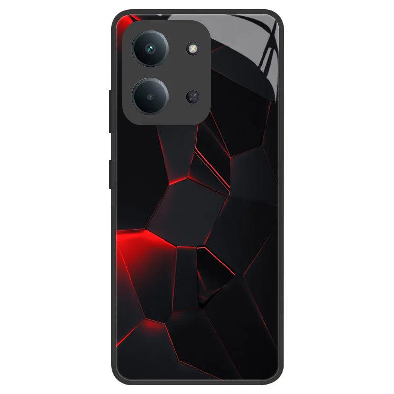 Fundas For Xiaomi Redmi 15C Case Redmi15C 4G 5G 171mm Tempered Glass Back Cover For Poco C85 Bumper Camera Lens Protection Coque