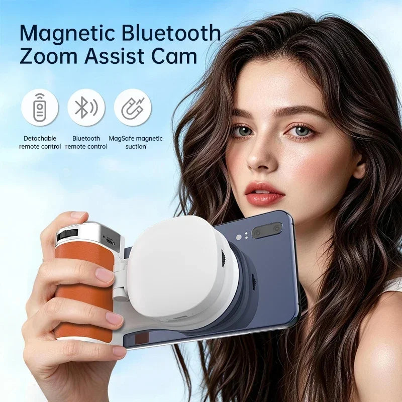 For Magsafe Shoot Aid Hand Grip Phone Photography Magnetic Shutter Anti-Shake Photo Stabilizer Por IPhone Android SAMSUNG Phone