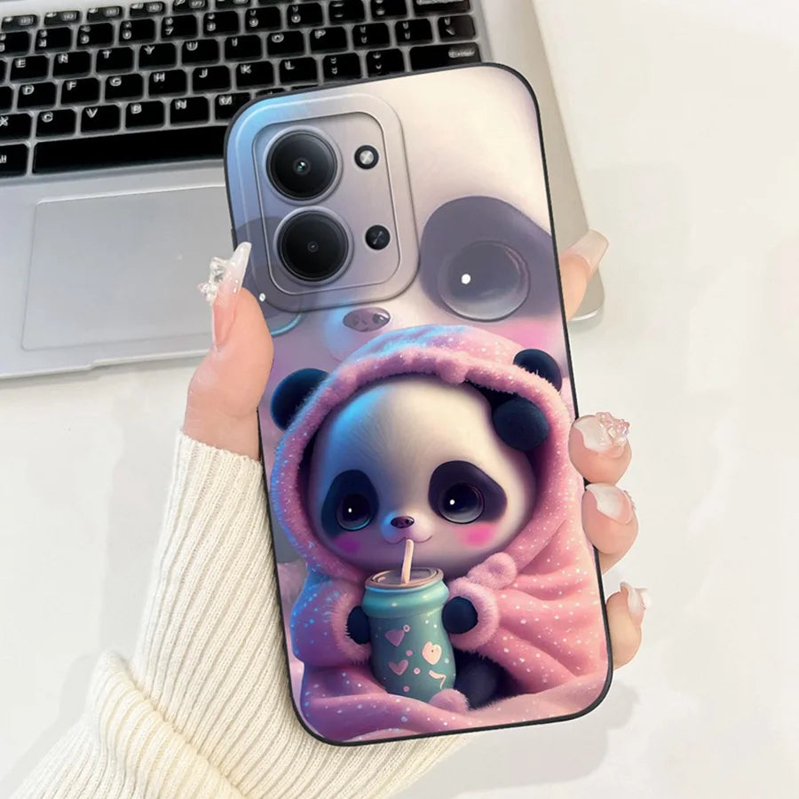 For Xiaomi Redmi 15C 5G Case 15C 4G Europe Cartoons Painted Proective Cover Soft Silicone Phone Case For Redmi15C 15 C Fundas