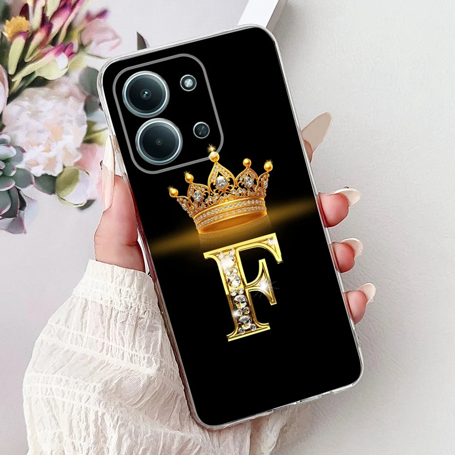 For Xiaomi Redmi 15C 4G Case New Luxury Letters Cover Soft Slim Phone Case For Xiaomi Poco C85 C 85 Redmi15C 4G Back Cover Coque
