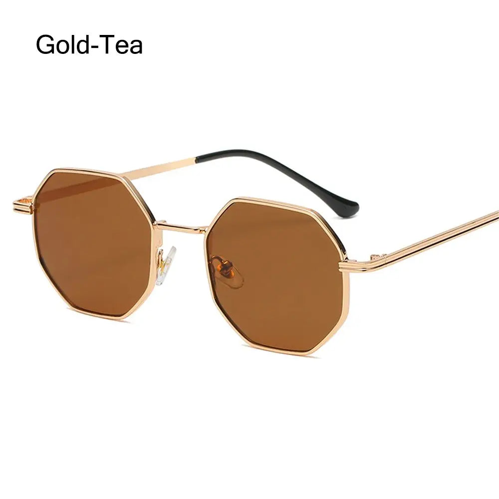 1PC Retro Vintage Round Sunglasses Luxury Metal Frame Fashion Outdoor UV400 Protection Glasses Men Women Driving Fishing Eyewear