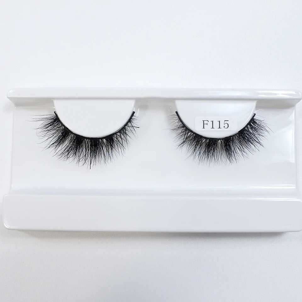 8mm-12mm Natural Mink Lashes New Arrival Short Wispy 3d Mink Eyelashes Wholesale Makeup & Beauty Cat Eye Lashes