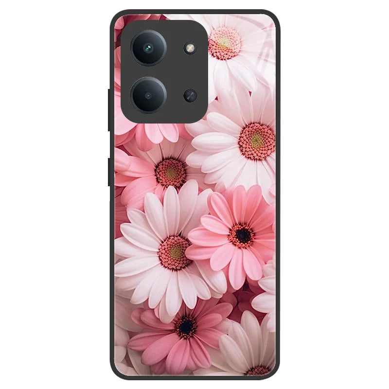 Fundas For Xiaomi Redmi 15C Case Redmi15C 4G 5G 171mm Tempered Glass Back Cover For Poco C85 Bumper Camera Lens Protection Coque