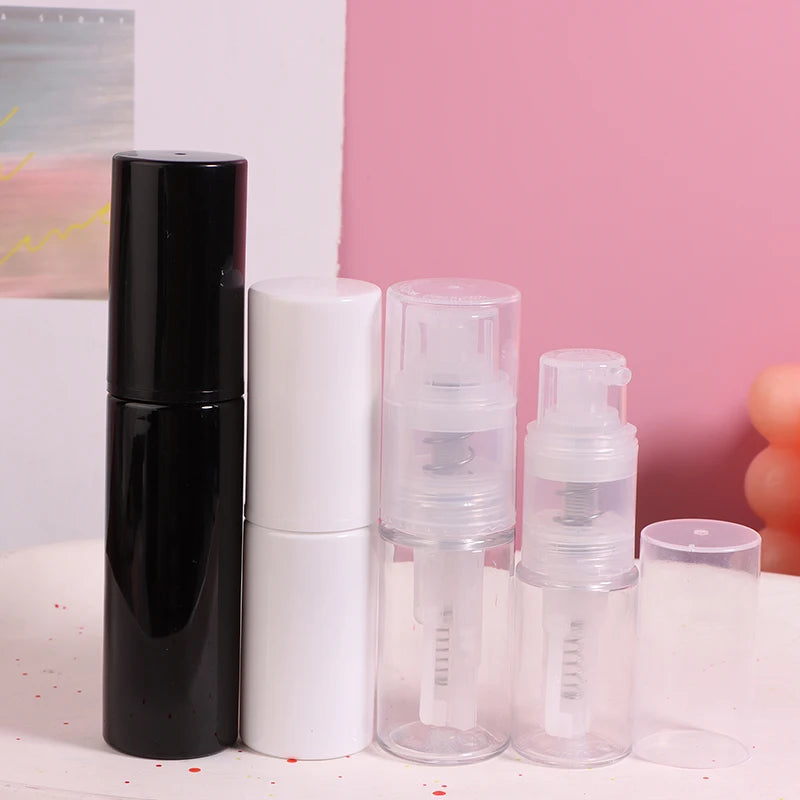 8/10/14/18/25ml Dry Powder Spray Bottle Refillable Atomizer Baby Powder Dispenser Detachable Plastic Makeup Cosmetics Sprayer
