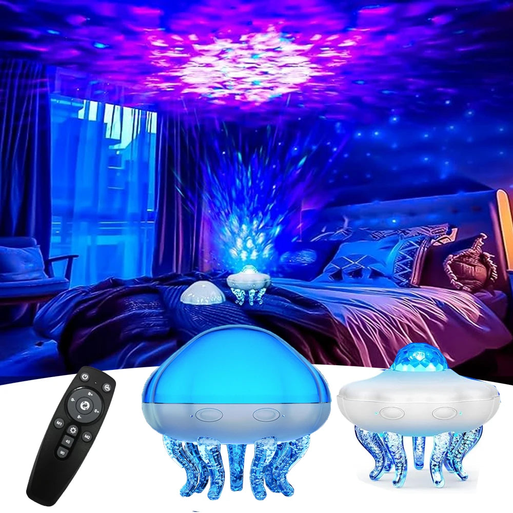 Remote Control Christmas Projector Lights Outdoor,LED Waterproof Christmas Light for Birthday Party,Holidays,Decorative Lights