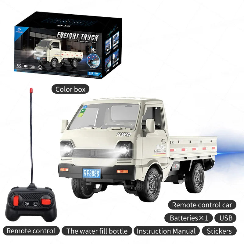 1:16 Scale 4×4 RC Car K31 2.4G Alloy Remote-Controlled Climbing Truck Drifting Electric Toys Model Boy Childrens Christmas Gifts