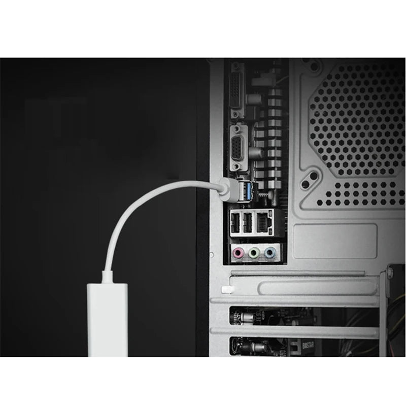 2pcs Network Card USB Type C to RJ45 Ethernet Cable Extend Adapter Micro USB2.0 100Mbps for Tablet  Laptop PC Computer Android