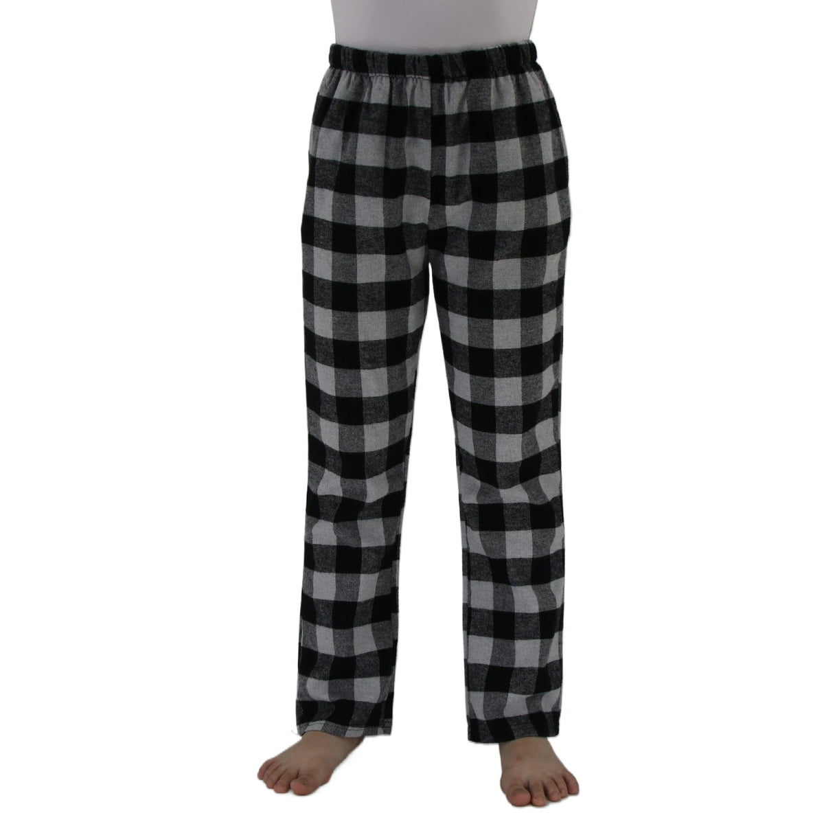 Kids Flannel Pajama Pants for Boys Girls Plaid Pajama Pants Pjs Bottoms for Kids Base Layer