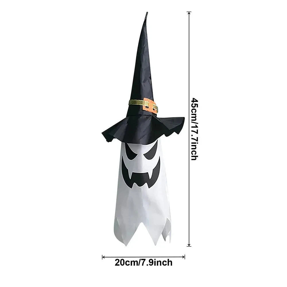 Halloween Witch Hat String Lights,Warm/Colored LED Lights Halloween Glowing Decoration for Yard Tree Garden Party Home Decor