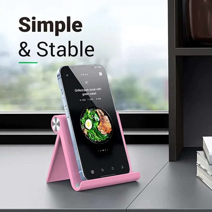 Holder Desktop Phone Stand Adjustable Phone Portable Foldable Desktop Phone Support Universal Cell Phone Stand For Differ Device