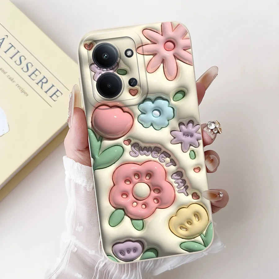 For Xiaomi Redmi 15C 5G Case 15C 4G Europe Cartoons Painted Proective Cover Soft Silicone Phone Case For Redmi15C 15 C Fundas