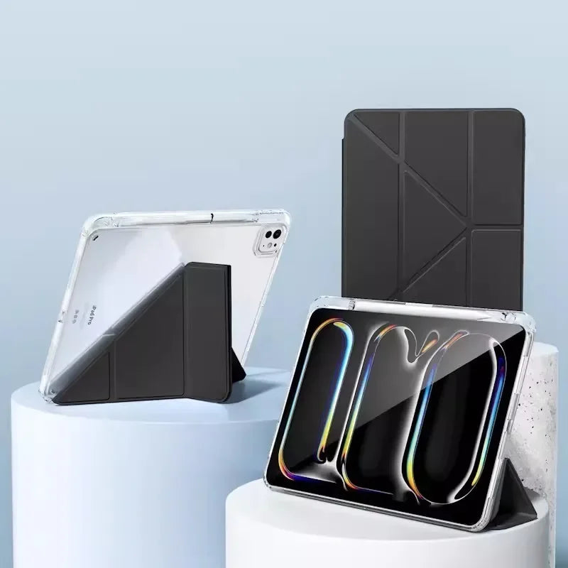 2026 New HD Acrylic Case For iPad A16 11th Generation Capa For Air8 M3 M2 Mini A17 Pro 11 13 12.9 Air 7 6 5 4 10th 10.2 " Cover
