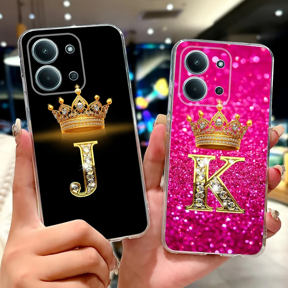 For Xiaomi Redmi 15C 4G Case New Luxury Letters Cover Soft Slim Phone Case For Xiaomi Poco C85 C 85 Redmi15C 4G Back Cover Coque