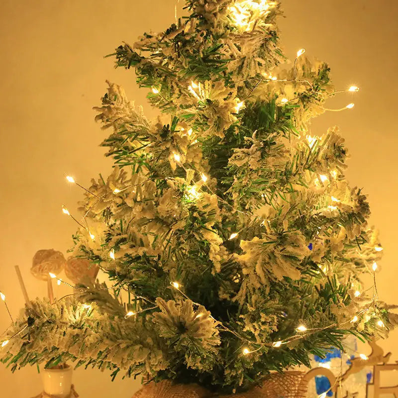 LED String Fairy Lights Christmas Tree Lights Christmas Lights Garland USB Powered Tree Home Porch Party Wedding Decoration