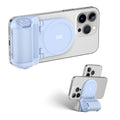 JJC Magnetic Phone Camera Grip Handle Selfie Bracket with Wireless Shutter Remote with 1/4” Tripod Screw for iPhone 17 16 15 14