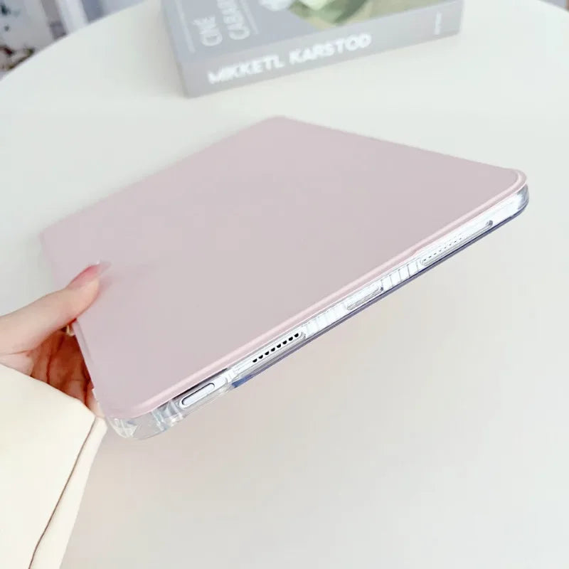 360 Rotation Case For Ipad Pro 12.9 Air 11 13 Pencil Holder Cover Ipad 10.2 7/8/9th 10th 11th 10.9 Air 5 4 3 2 9.7 Mini6 7 funda