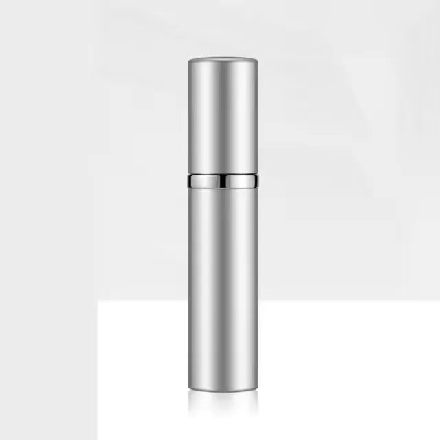 5ml Refillable Mini Perfume Spray Bottle ， Portable Aluminum Travel Container for Cosmetics & Liquid Sub-Bottling