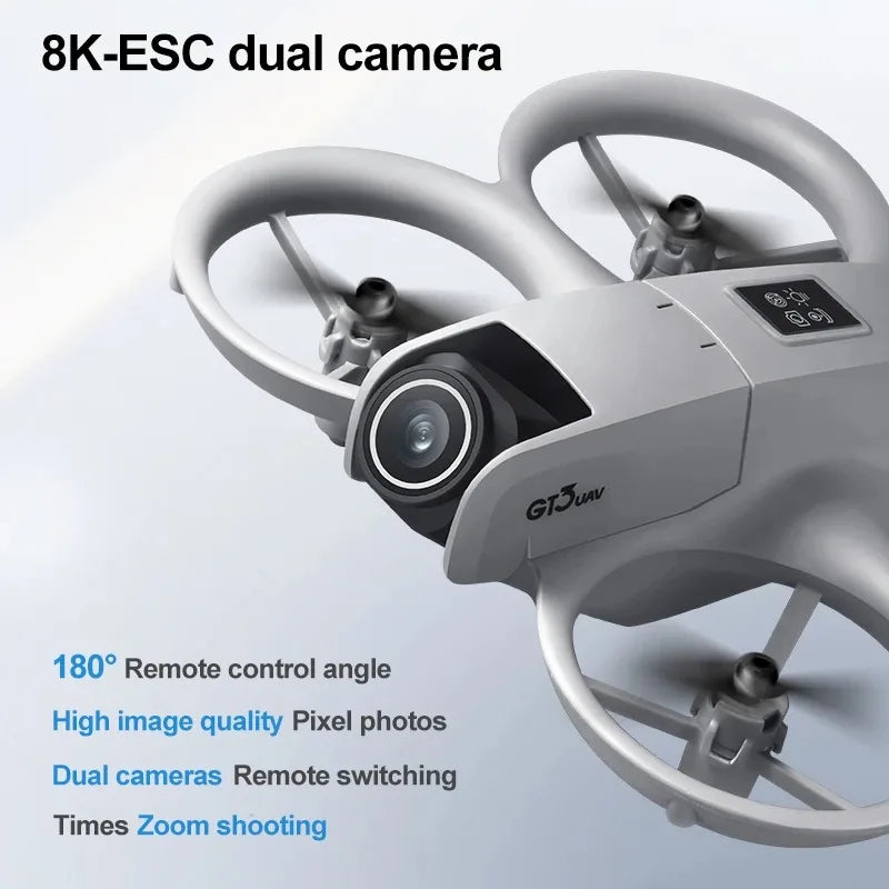 2026 New GT3 Max Drone 8K 5G GPS Professional HD Aerial Photography Remote Control Aircraft HD Dual Camera Quadcopter Toy UAV