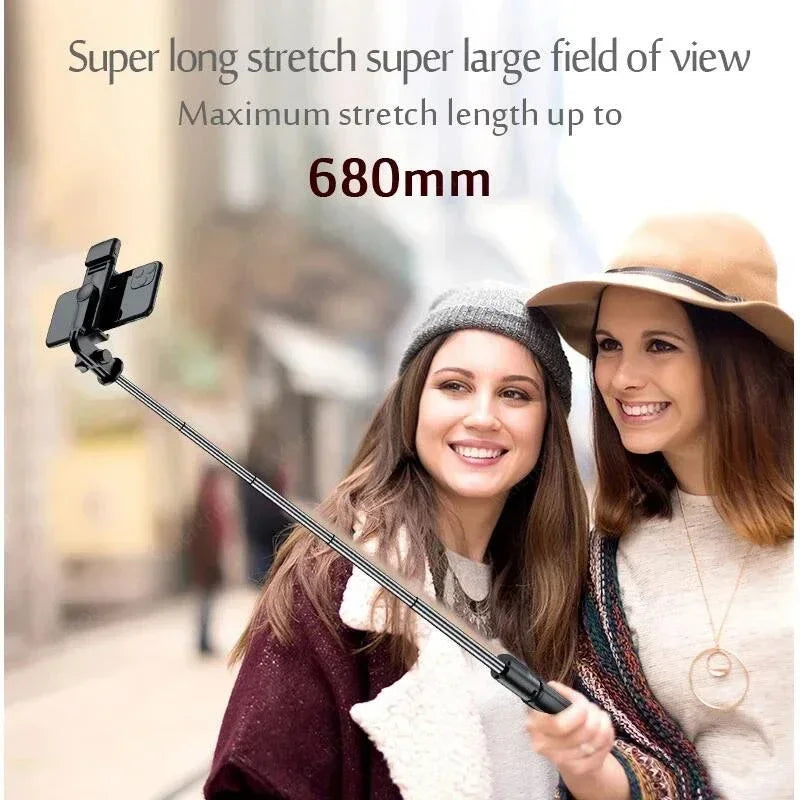 Selfie Stick Wireless Bluetooth Tripod Stand Portable Multifunctional Tripod With Wireless Remote Shutter For IOS Android Phone