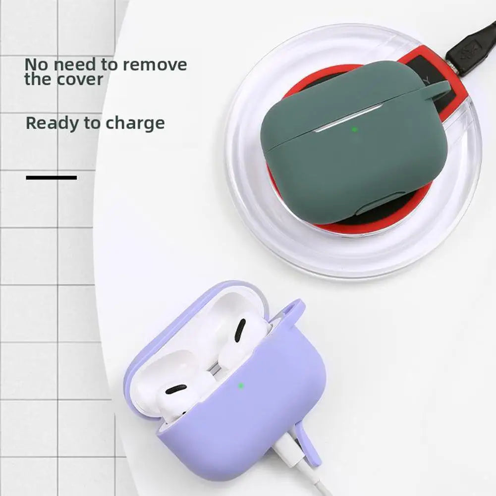 For AirPods 4 Silicone Protective Case Colorful Anti-fall Anti Scratch Earphone Protector Headphone Accessories
