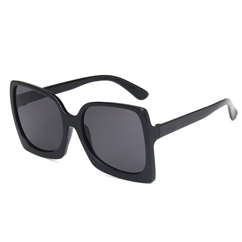 Big Frame Fashion Oversized Sunglasses Women Brand Designer Plastic Female Gradient Sun Glasses Gafas De Sol Mujer UV400