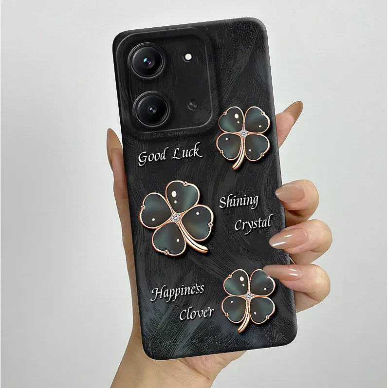 Case For Xiaomi Redmi 15C (171mm) Aesthetic Butterfly Flowers Drop-Resistant Silicone Cover For Xiaomi Poco C85 redmi 15 c Capa