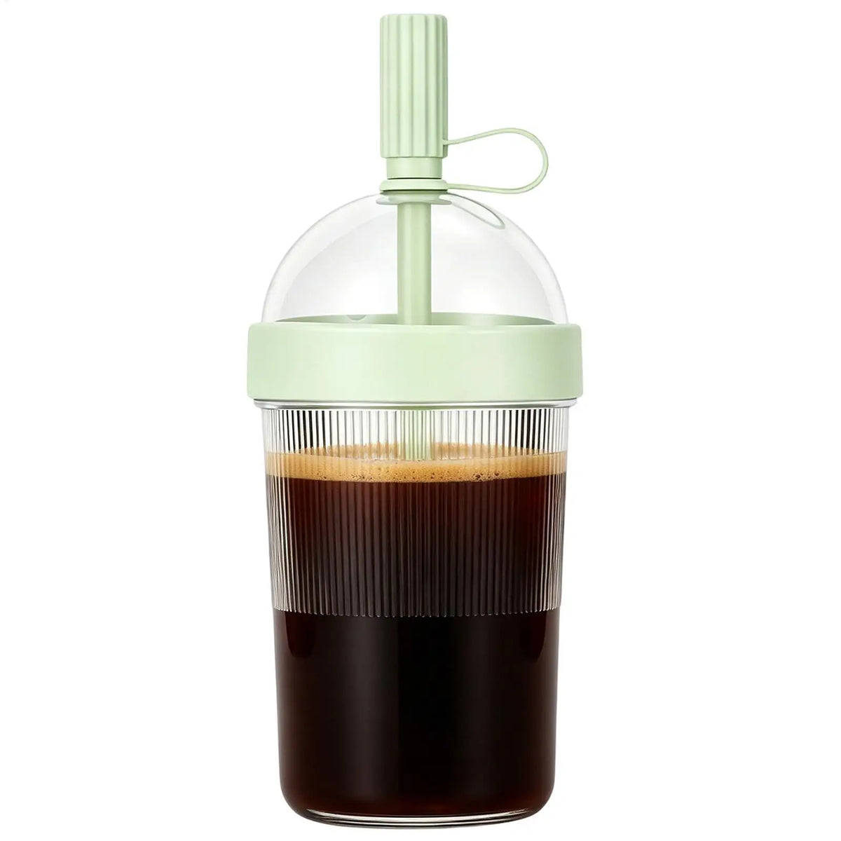 Reusable Coffee Cups 17oz Beverage Tumbler with Lid Straw for Women Men Travelers Students Home Office Gym Beach Picnic