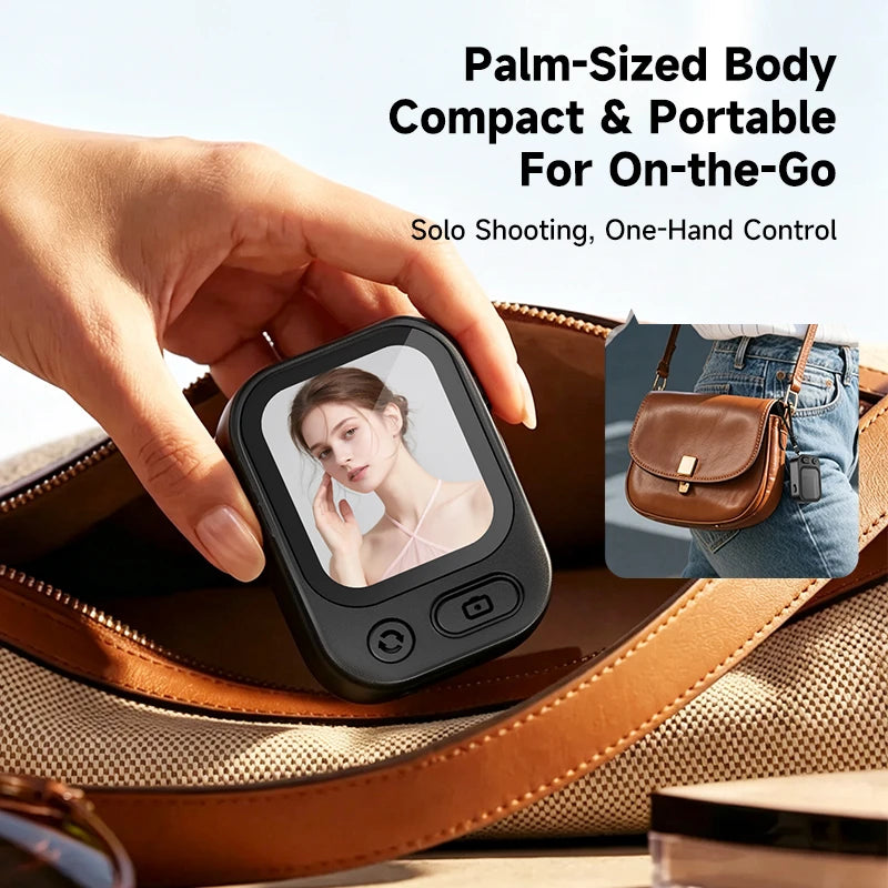 Magnetic Selfie Companion Mobile Screen Mirroring Device Rear Magnetic Mount For Photography Selfie Display Remote Photo Capture