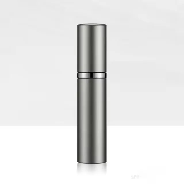 5ml Refillable Mini Perfume Spray Bottle ， Portable Aluminum Travel Container for Cosmetics & Liquid Sub-Bottling