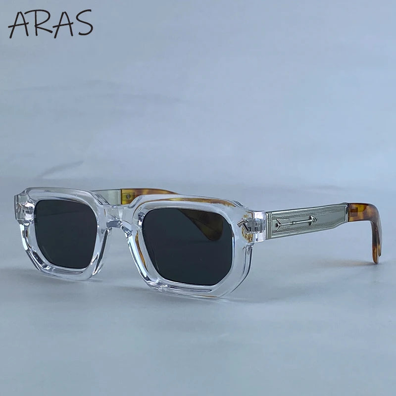 Polarized Square Sunglasses Men 2026 Luxury Brand Vintage Rectangle Sun Glasses Classic Driving Eyewear For Male UV400 Shades