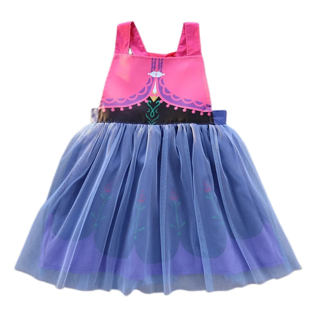 Children's Aprons Baby Painting Overalls Covers Baby Girls Waterproof Eating Bibs Cute Princess Design Kids Colorful Bibs Aprons