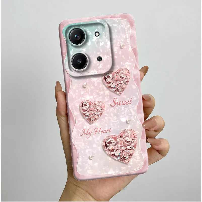 Case For Xiaomi Redmi 15C (171mm) Aesthetic Butterfly Flowers Drop-Resistant Silicone Cover For Xiaomi Poco C85 redmi 15 c Capa