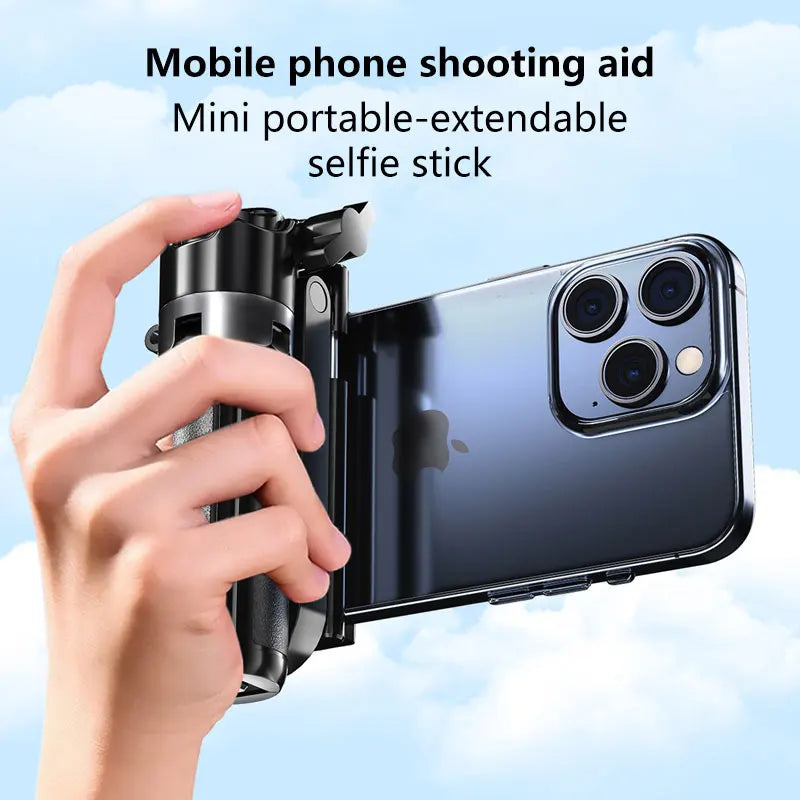 Lenovo Bluetooth Remote Selfie Stick with Zoom Function Aluminum Alloy Mount Anti-Shake Telescopic Portable Outdoor Selfie Stick