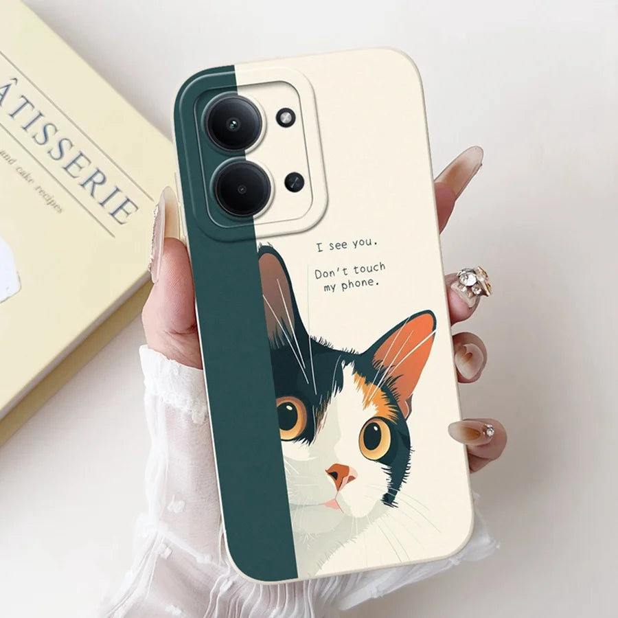 For Xiaomi Redmi 15C 5G Case 15C 4G Europe Cartoons Painted Proective Cover Soft Silicone Phone Case For Redmi15C 15 C Fundas