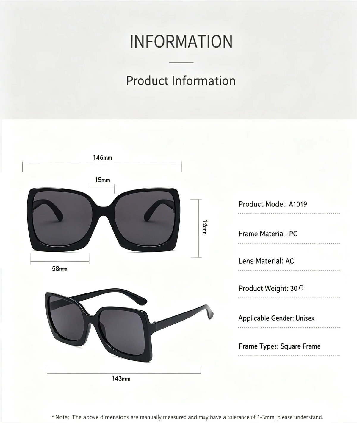 Big Frame Fashion Oversized Sunglasses Women Brand Designer Plastic Female Gradient Sun Glasses Gafas De Sol Mujer UV400