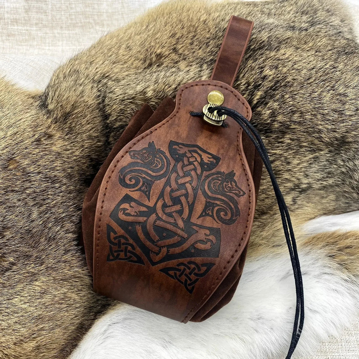 1pc Halloween Christmas Medieval Knight Waist Pouch Renaissance Belt Set Viking Warrior Cosplay Costume