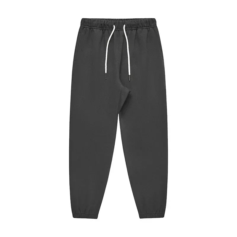 Cotton Boys Girls Trousers Teen Kids Sweatpants Autumn Winter 2026 Casual Elastic Waist Unisex Children Sport Pants 10 12 Years