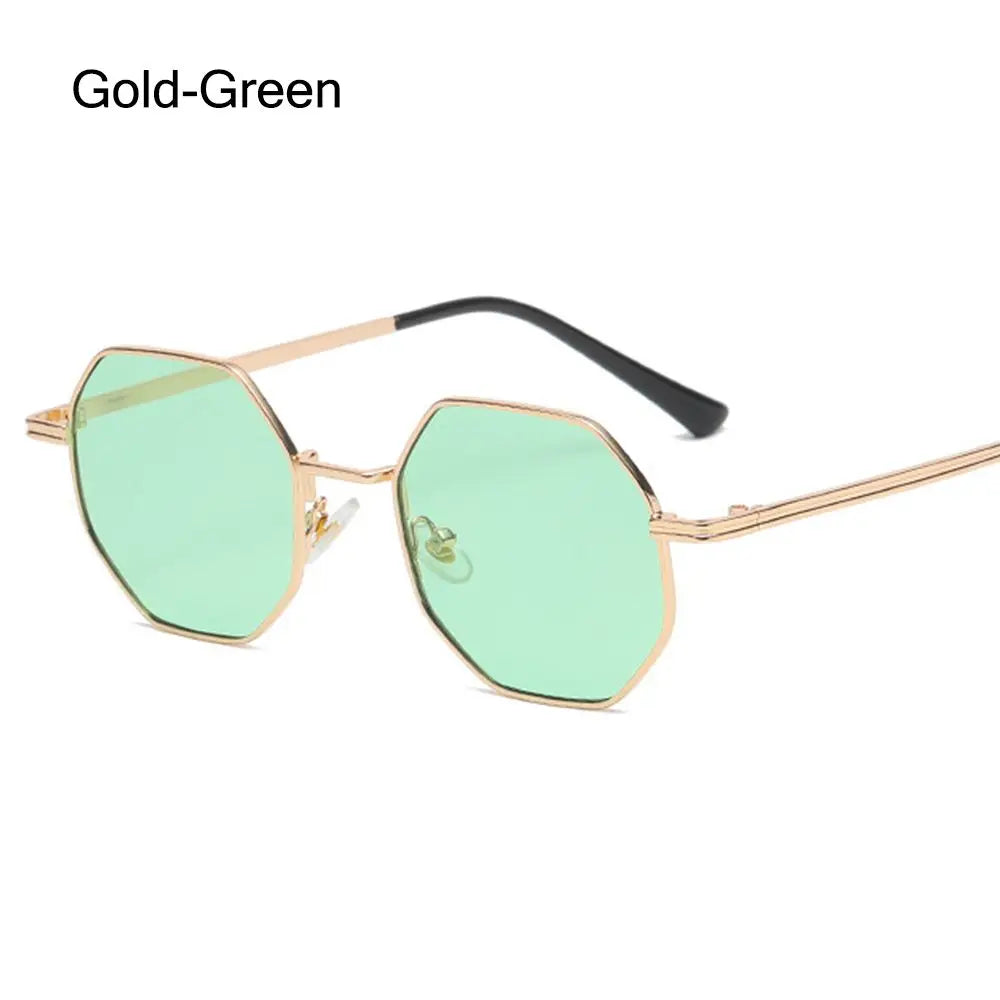 1PC Retro Vintage Round Sunglasses Luxury Metal Frame Fashion Outdoor UV400 Protection Glasses Men Women Driving Fishing Eyewear