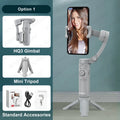 AXNEN 3-Axis Handheld Gimbal Stabilizer Wireless Bluetooth Connect Stable Shooting for Mobile Smartphones live Photography Kit