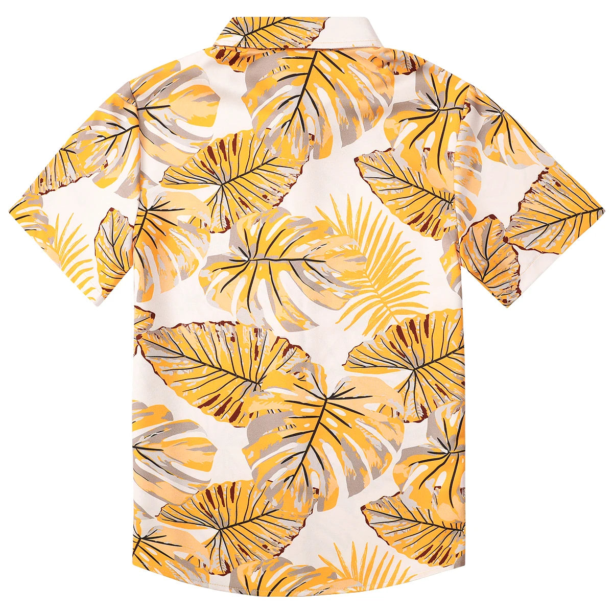 Hawaiian Shirt Teenager Tee Child Boys Novelty Print Fashion School Clothes Summer Beach Holiday Flower Botanical Daily Gift Top