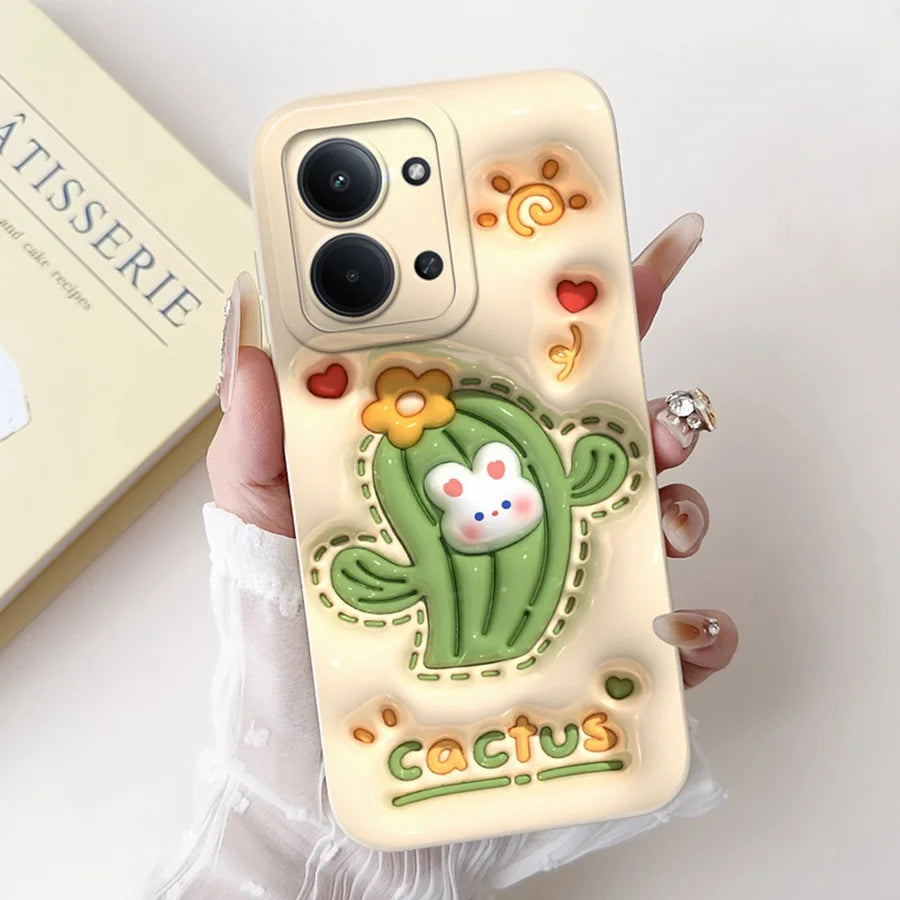 For Xiaomi Redmi 15C 5G Case 15C 4G Europe Cartoons Painted Proective Cover Soft Silicone Phone Case For Redmi15C 15 C Fundas