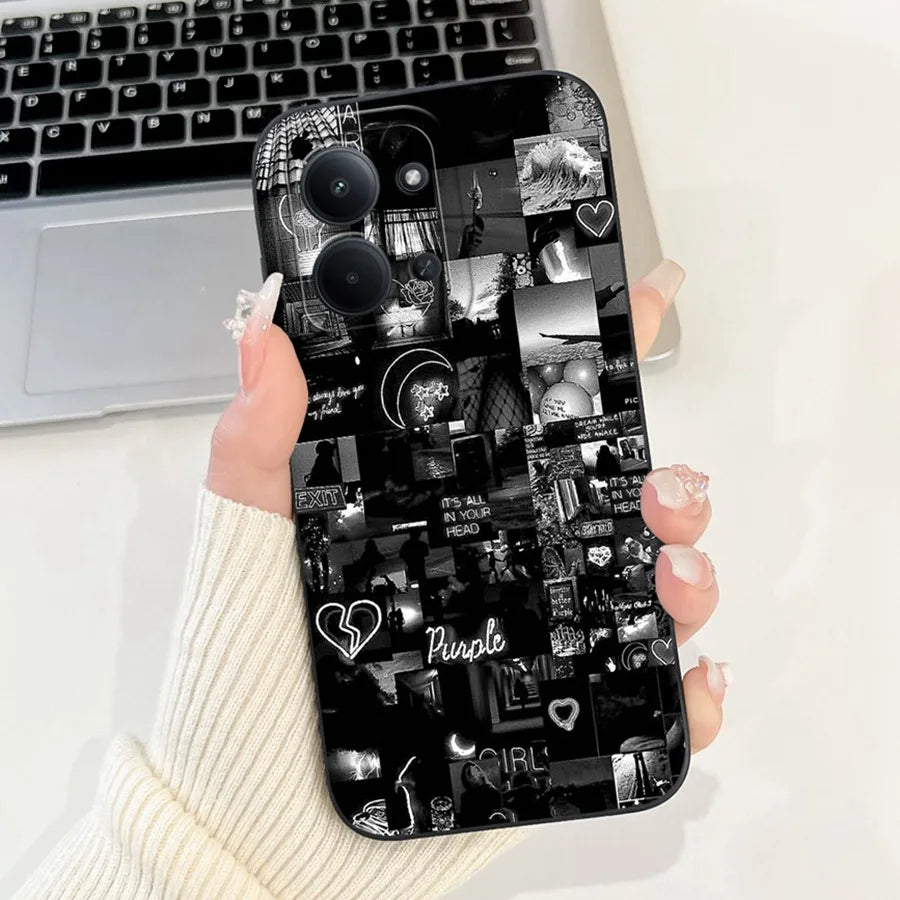 For Xiaomi Redmi 15C 5G Case 15C 4G Europe Cartoons Painted Proective Cover Soft Silicone Phone Case For Redmi15C 15 C Fundas