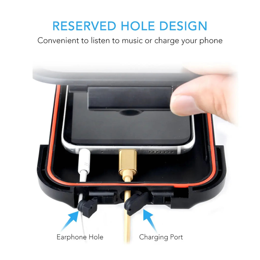 Motorcycle Bike Phone Mount Holder 6.7 Inch Mobile Phone Holder Holder Smartphone Motorcycle Bicycle Waterproof Support