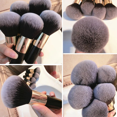 1 PC Big Size Makeup Brushes Foundation Powder Face Blush Brush Soft Face Blush Large Cosmetics Soft Foundation Make Up Tools
